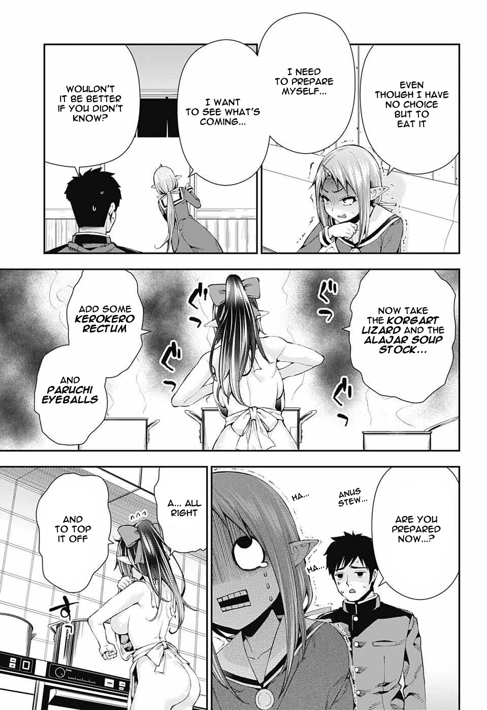 Otome no Harawata Hoshi no Iro Chapter 8 page 22 - Chapter 8: Food Terrorism