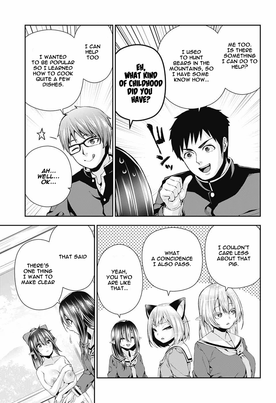 Otome no Harawata Hoshi no Iro Chapter 8 page 34 - Chapter 8: Food Terrorism