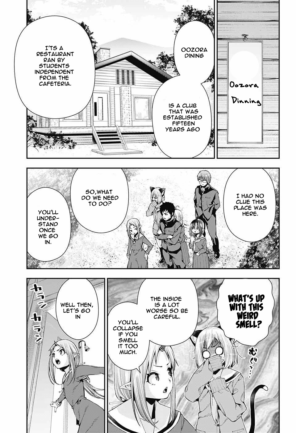 Otome no Harawata Hoshi no Iro Chapter 8 page 8 - Chapter 8: Food Terrorism