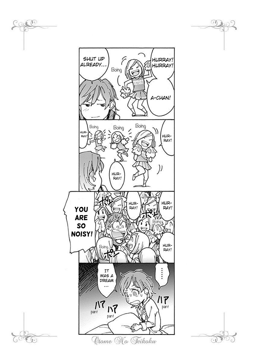 Otome no Teikoku Chapter 111 page 9 - Chapter 111: Miyoshi's Super Dance / Nitpicking Yuu