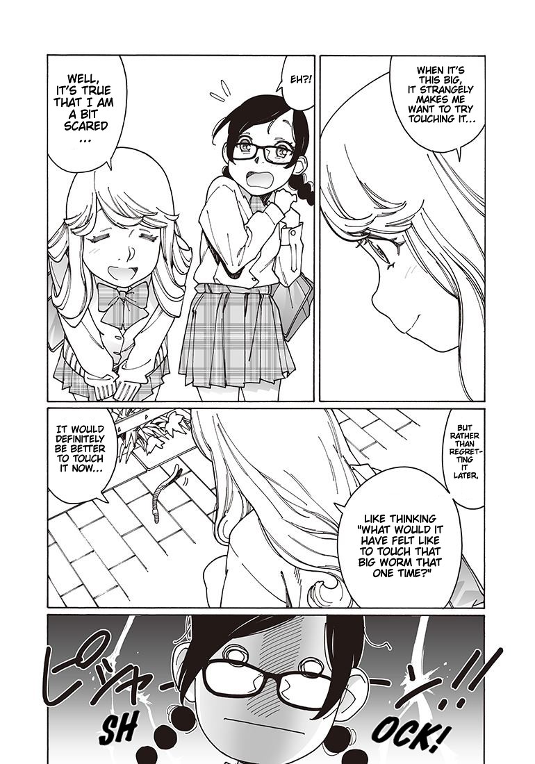 Otome no Teikoku Chapter 116 page 2 - Chapter 116: Kanae, Haruka, and the Big Earthworm / Kaoru Waiting at the Entrance / Happy Return Home