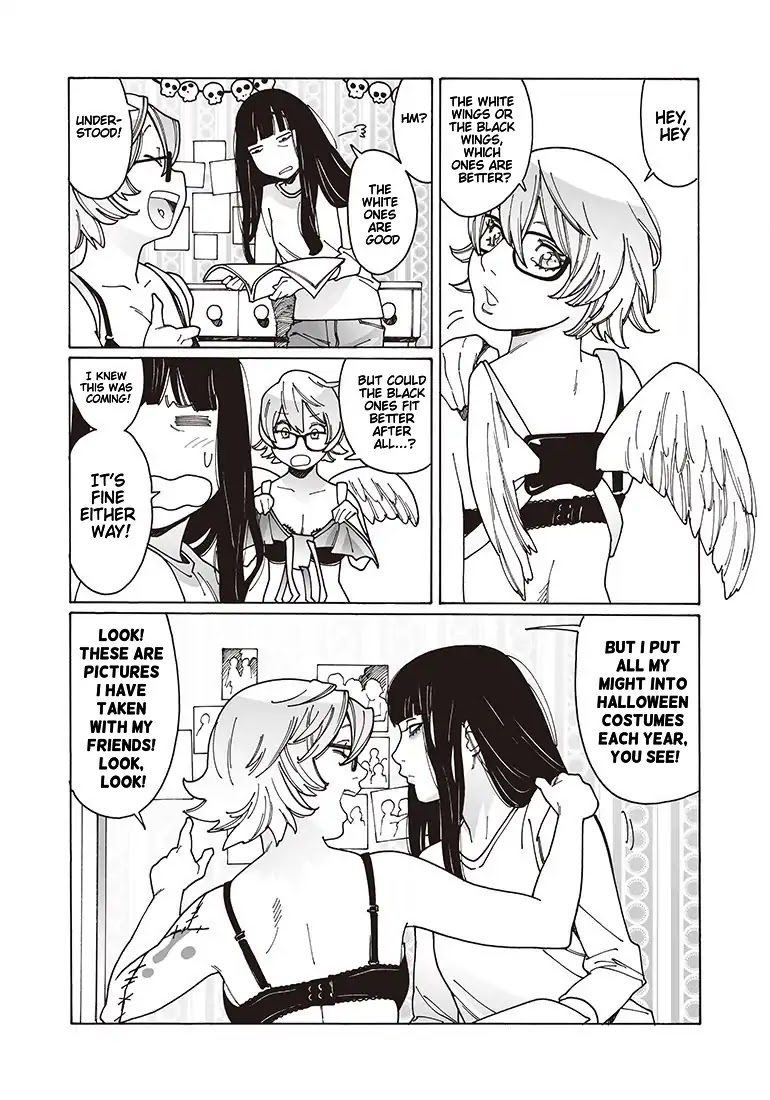 Otome no Teikoku Chapter 118 page 2 - Chapter 118: HonoEli Halloween / Halloween of Ed and Ian / MahiMahi Halloween