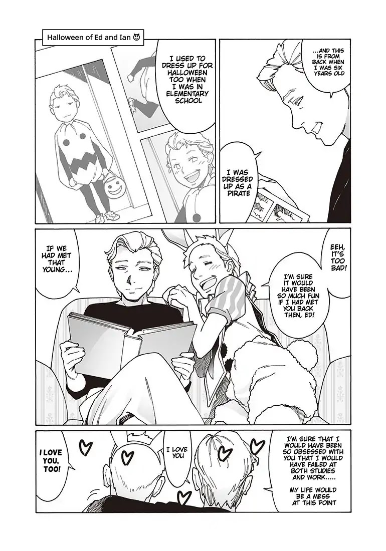 Otome no Teikoku Chapter 118 page 8 - Chapter 118: HonoEli Halloween / Halloween of Ed and Ian / MahiMahi Halloween