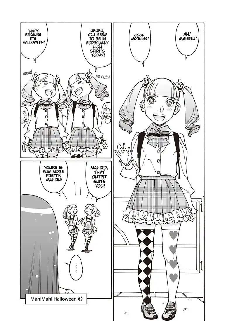 Otome no Teikoku Chapter 118 page 9 - Chapter 118: HonoEli Halloween / Halloween of Ed and Ian / MahiMahi Halloween