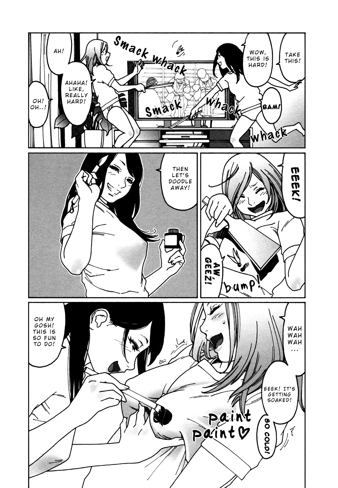 Otome no Teikoku Chapter 12 page 2 - Chapter 12: Battledore and Shuttlecock showdown with the new rule where you doodle the body!