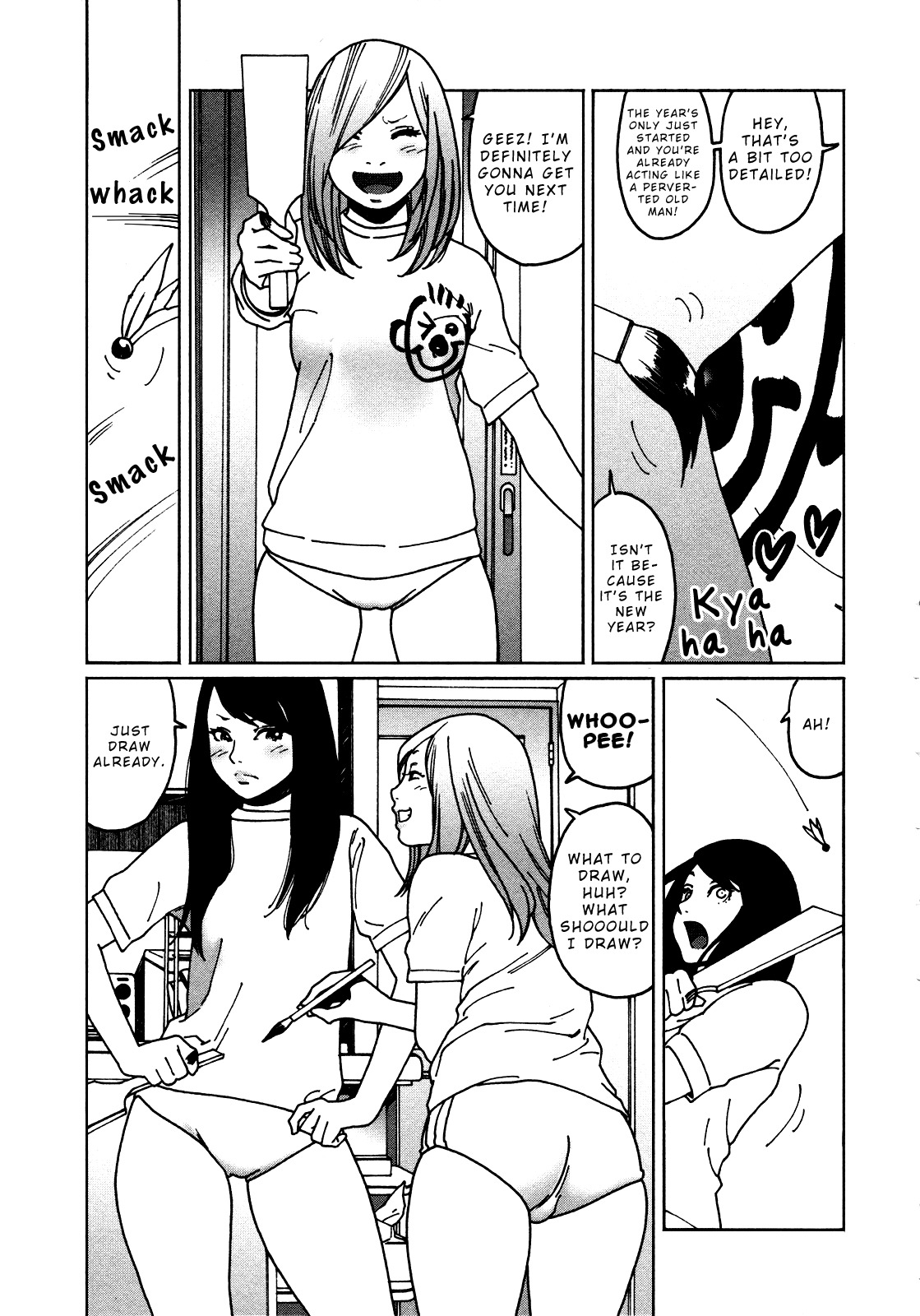 Otome no Teikoku Chapter 12 page 3 - Chapter 12: Battledore and Shuttlecock showdown with the new rule where you doodle the body!
