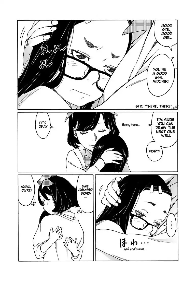 Otome no Teikoku Chapter 128 page 4 - Chapter 128: Midoriri Hug! / Mask-Senpai Hug
