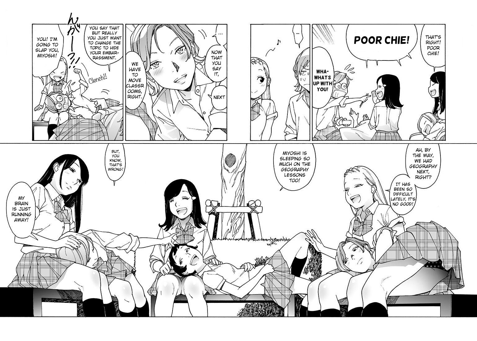 Otome no Teikoku Chapter 137 page 4 - Chapter 137: Lap Pillow Brunch / Japan-America Lap Pillow