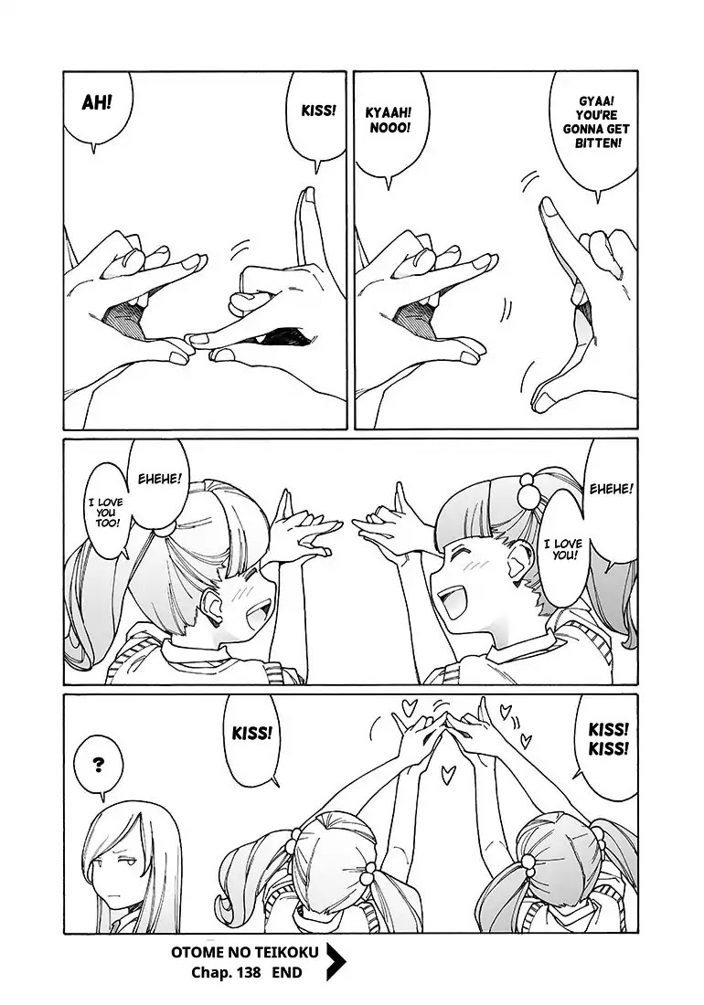 Otome no Teikoku Chapter 138 page 12 - Chapter 138: Senpai, let’s... / Finger Monsters