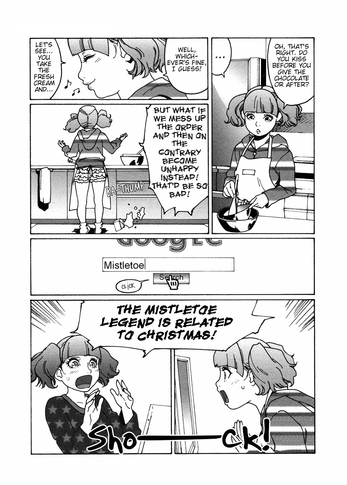 Otome no Teikoku Chapter 14 page 5 - Chapter 14: Mahiro's and Mahiru's mistletoe legend