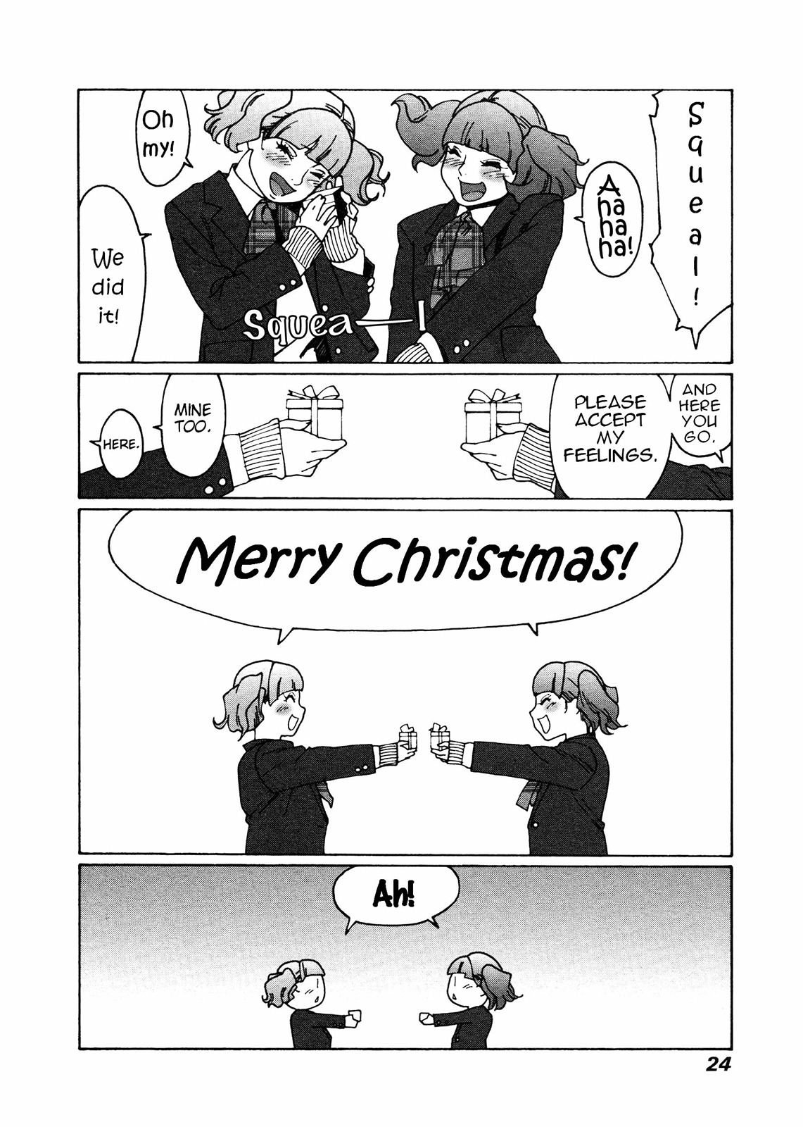 Otome no Teikoku Chapter 14 page 8 - Chapter 14: Mahiro's and Mahiru's mistletoe legend