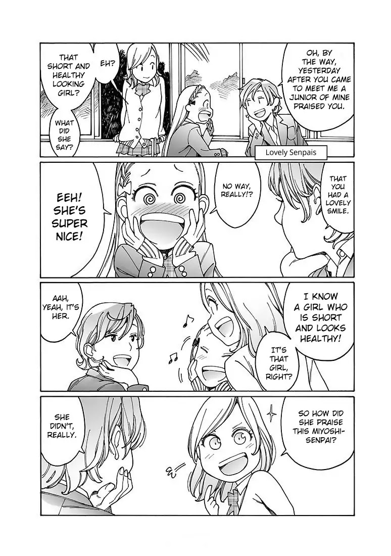 Otome no Teikoku Chapter 144 page 10 - Chapter 144: Because it’s a cold morning / So that’s Okayama-senpai’s… / Lovely Senpais