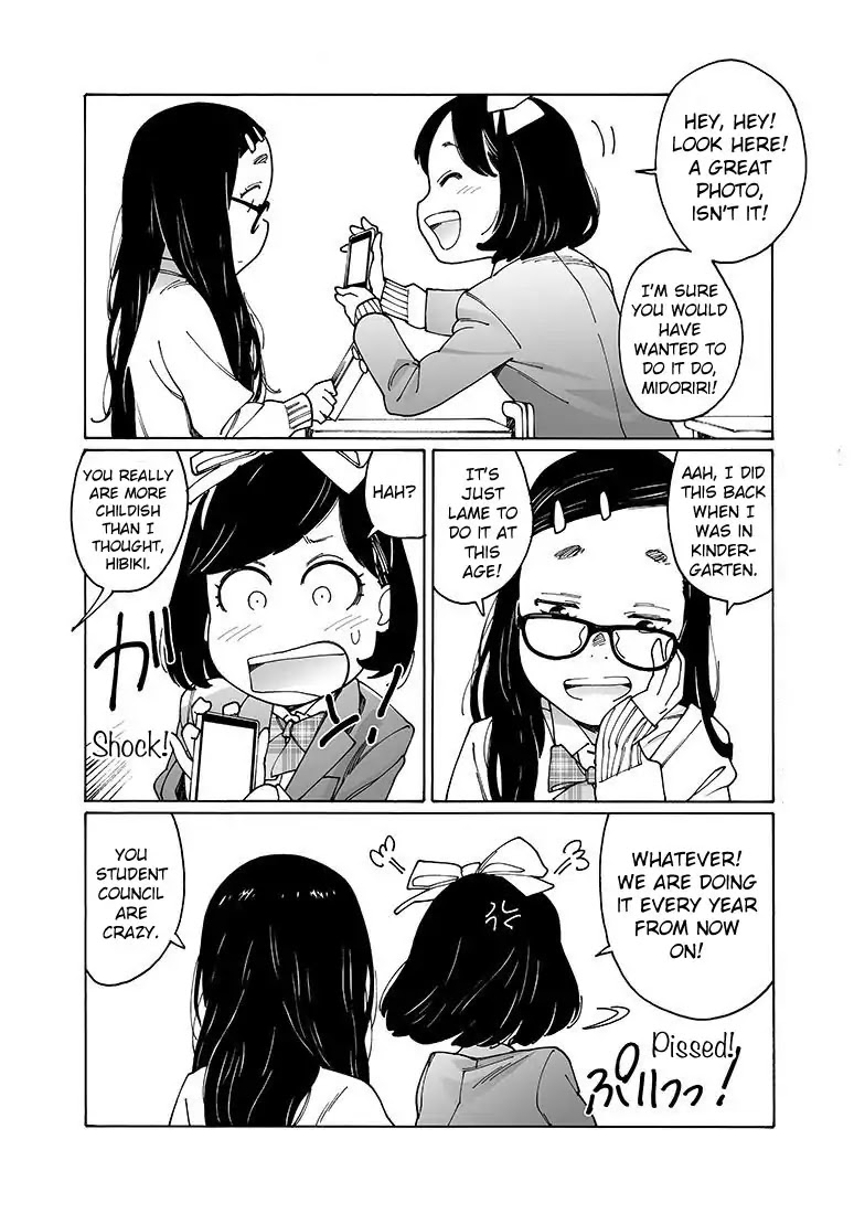 Otome no Teikoku Chapter 145 page 10 - Chapter 145: Student council in the snow / Angry Ed