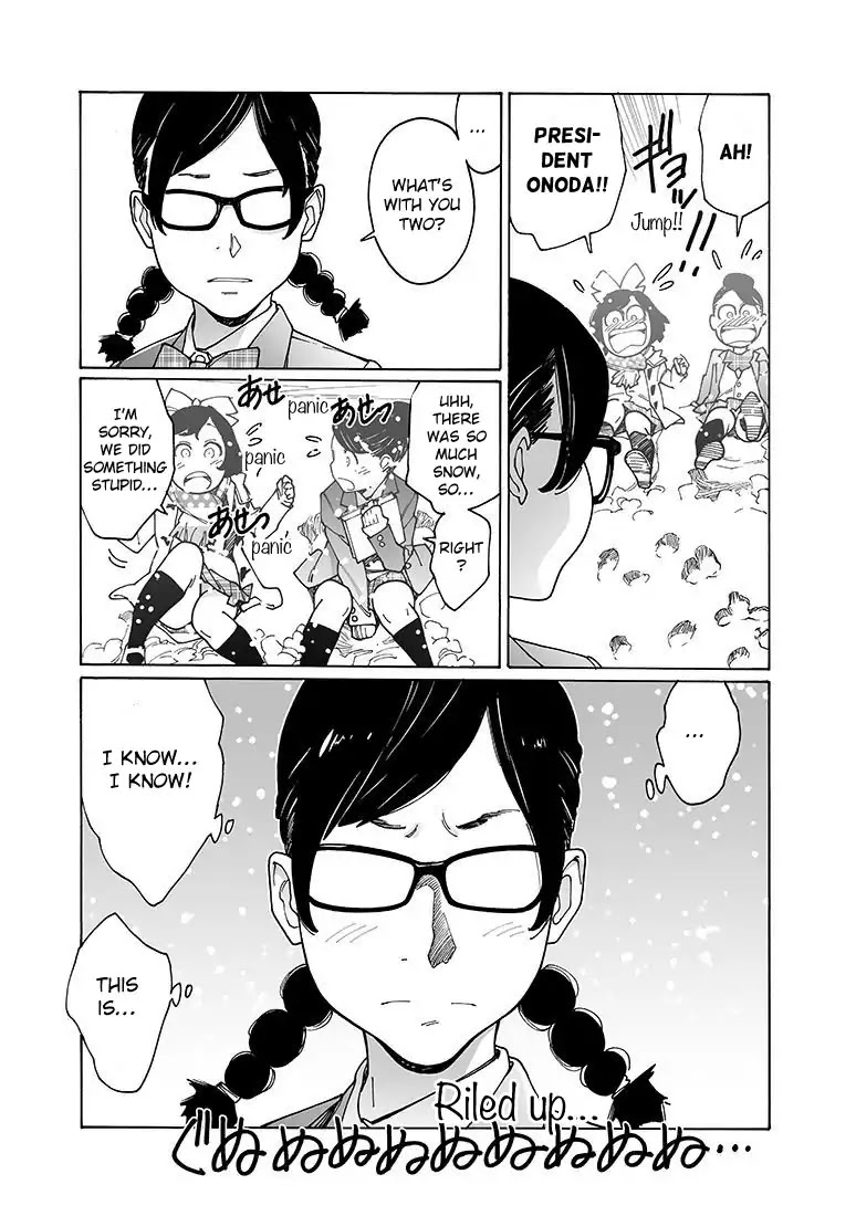 Otome no Teikoku Chapter 145 page 7 - Chapter 145: Student council in the snow / Angry Ed