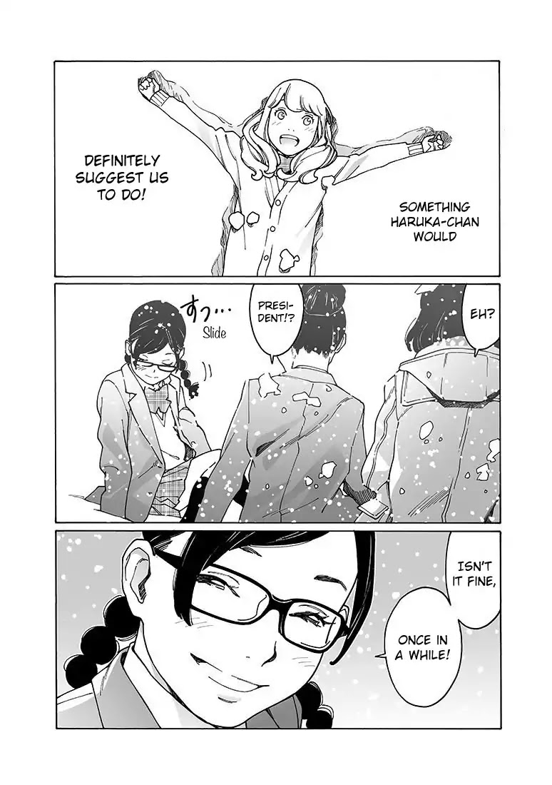 Otome no Teikoku Chapter 145 page 8 - Chapter 145: Student council in the snow / Angry Ed