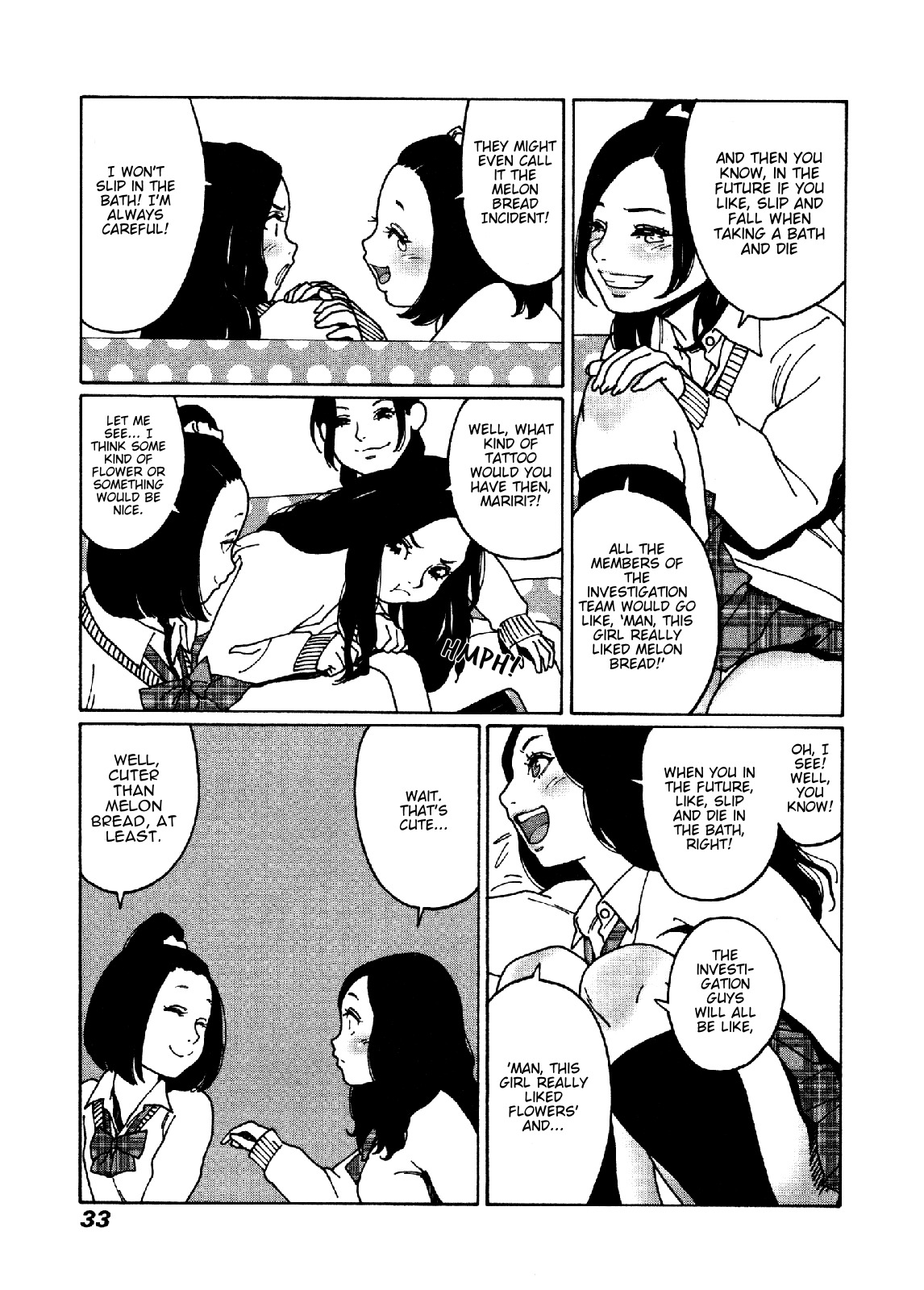 Otome no Teikoku Chapter 15 page 3 - Chapter 15: The members of the debate club are talking about tattoos.