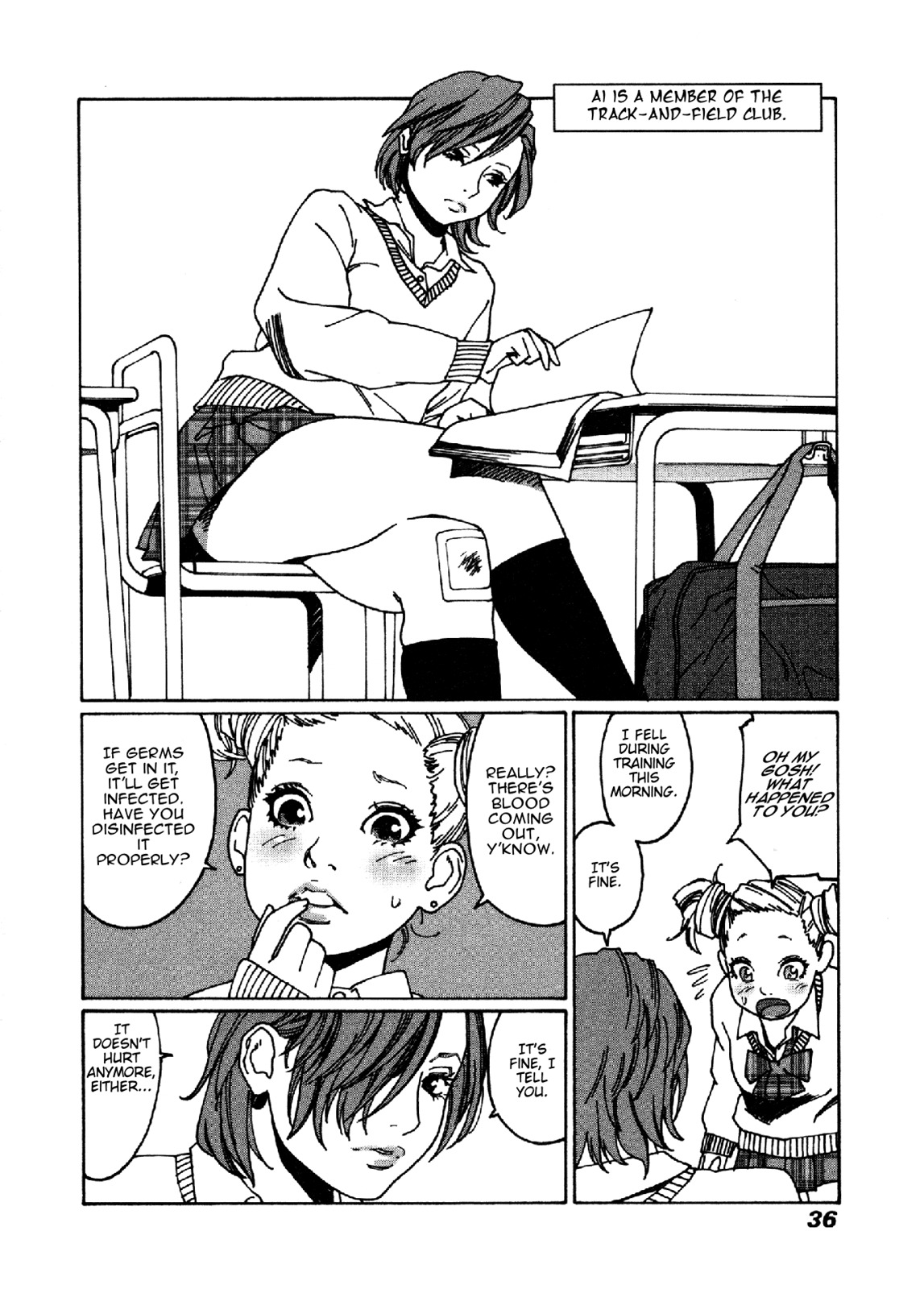 Otome no Teikoku Chapter 15 page 6 - Chapter 15: The members of the debate club are talking about tattoos.