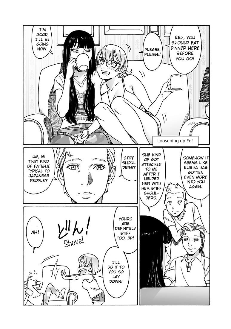 Otome no Teikoku Chapter 157 page 12 - Chapter 157: Loosening up Elisha! / Loosening up Ed! / Onibi-Senpai’s anguish