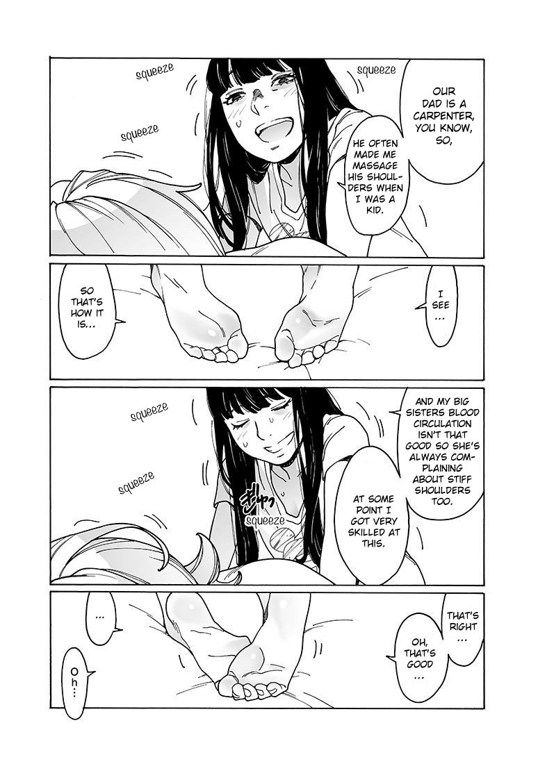 Otome no Teikoku Chapter 157 page 7 - Chapter 157: Loosening up Elisha! / Loosening up Ed! / Onibi-Senpai’s anguish