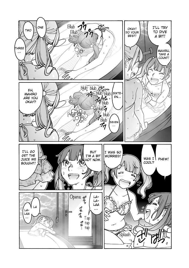 Otome no Teikoku Chapter 159 page 6 - Chapter 159: Mahiru’s and Mahiro’s night pool