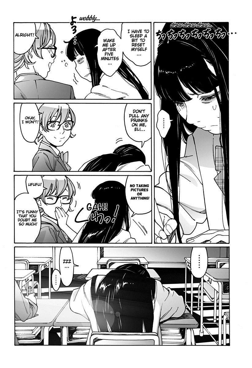 Otome no Teikoku Chapter 172 page 10 - Chapter 172: Ah! I was sucked in! / Honoka and drowsiness