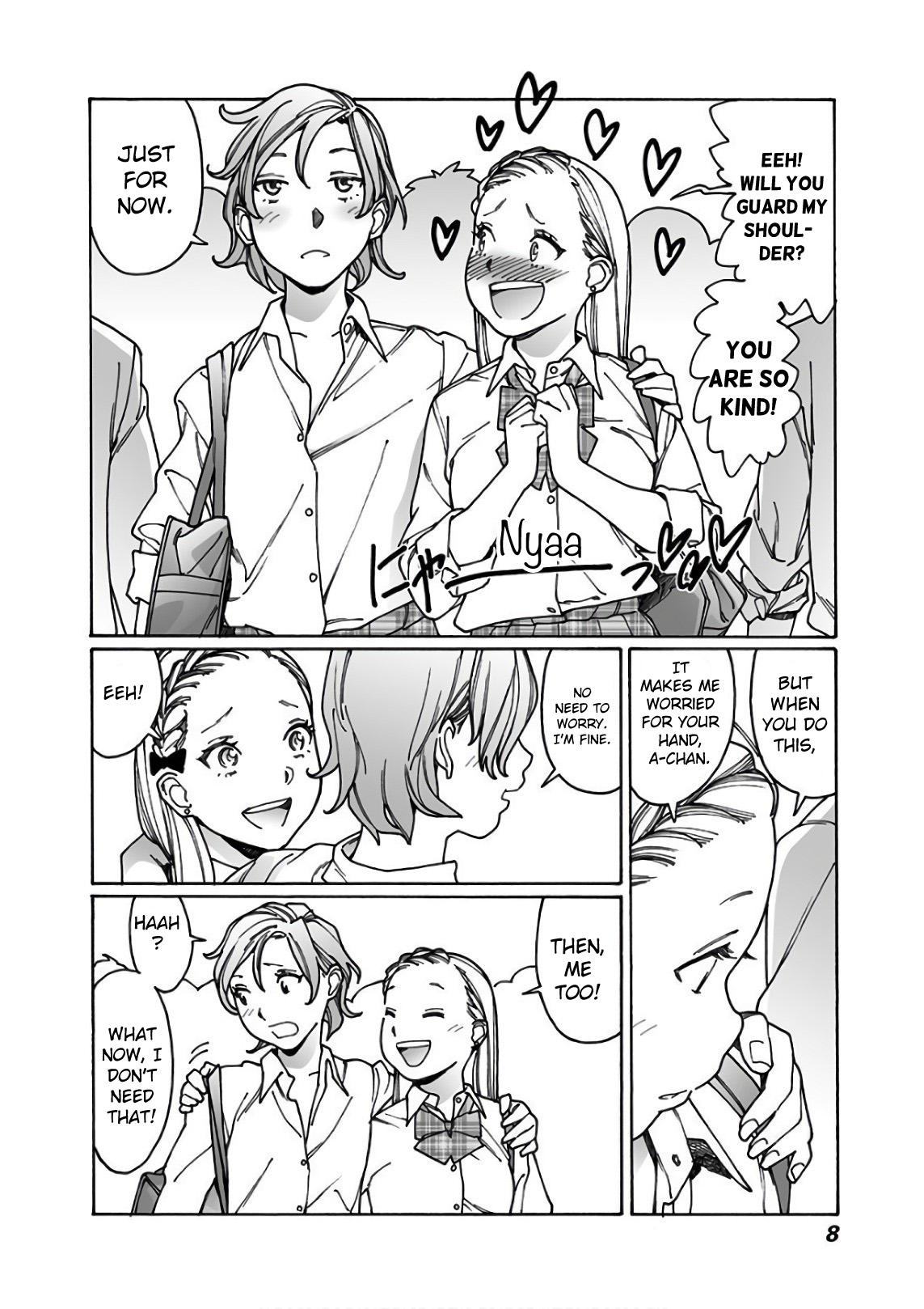 Otome no Teikoku Chapter 174.2 page 8 - Chapter 174.2: Then, me too!