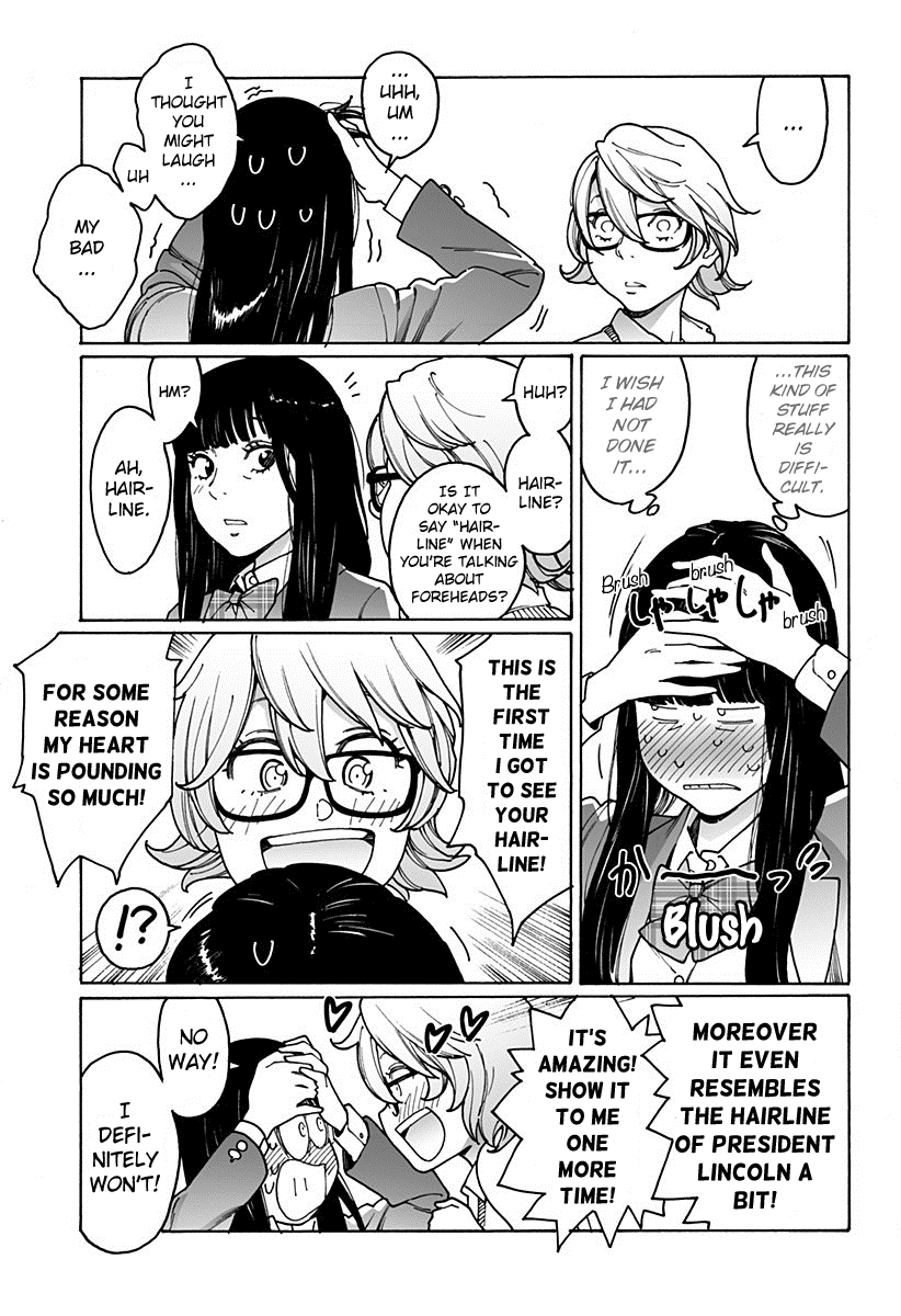 Otome no Teikoku Chapter 190 page 3 - Chapter 190: Incredible! Forehead detected! / Midoriri’s creation