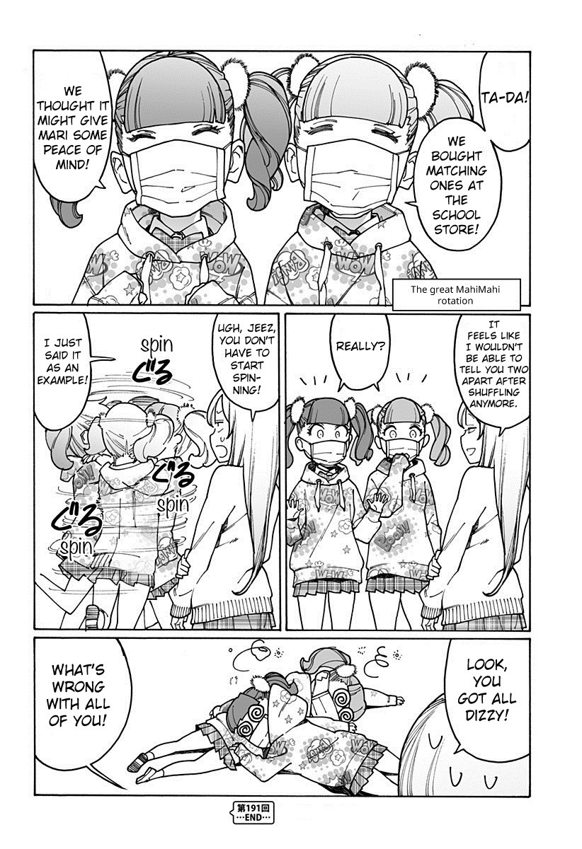 Otome no Teikoku Chapter 191 page 8 - Chapter 191: We should keep to ourselves for today / The great MahiMahi rotation