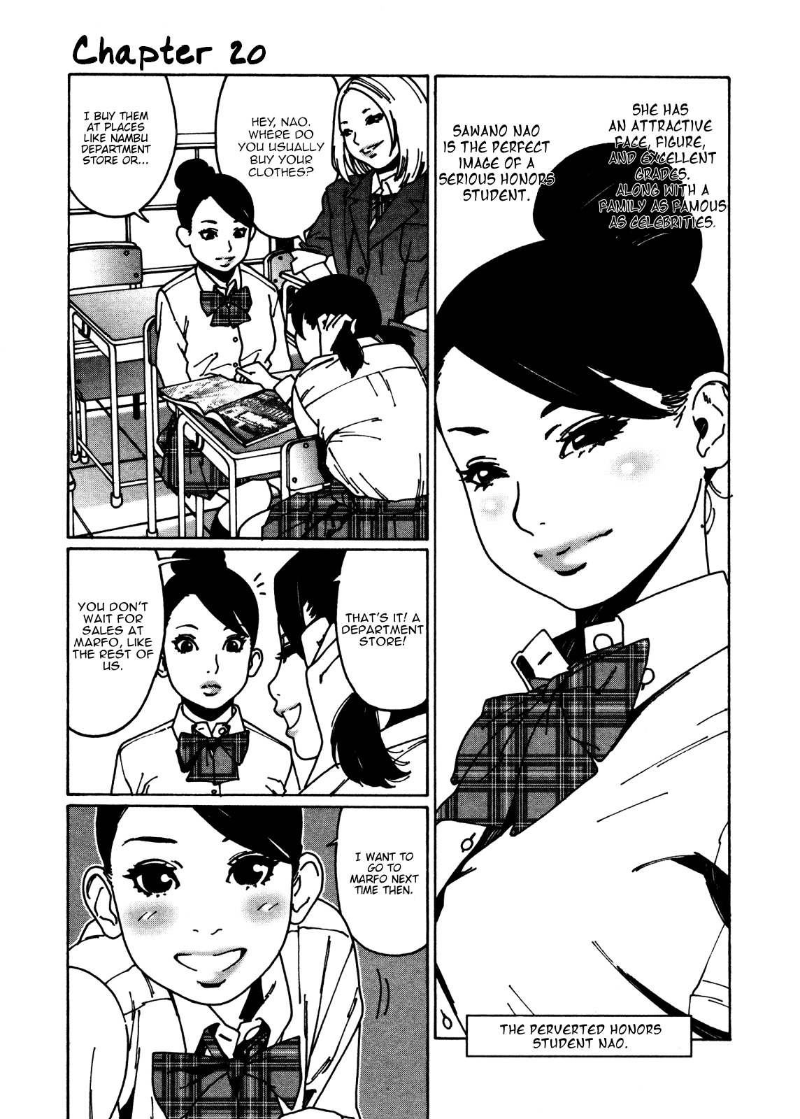 Otome no Teikoku Chapter 20 page 1 - Chapter 20: The perverted honors student Nao.