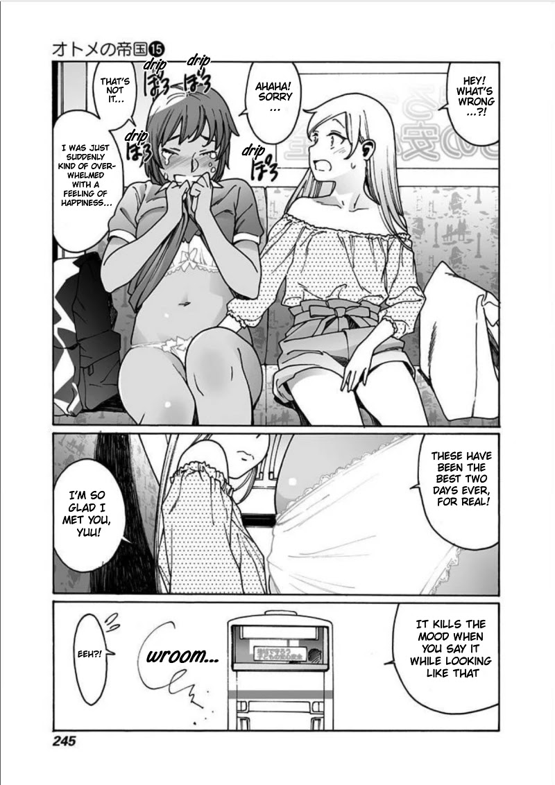 Otome no Teikoku Chapter 215.1 page 5 - Chapter 215.1: The charming pajama party! Going back home