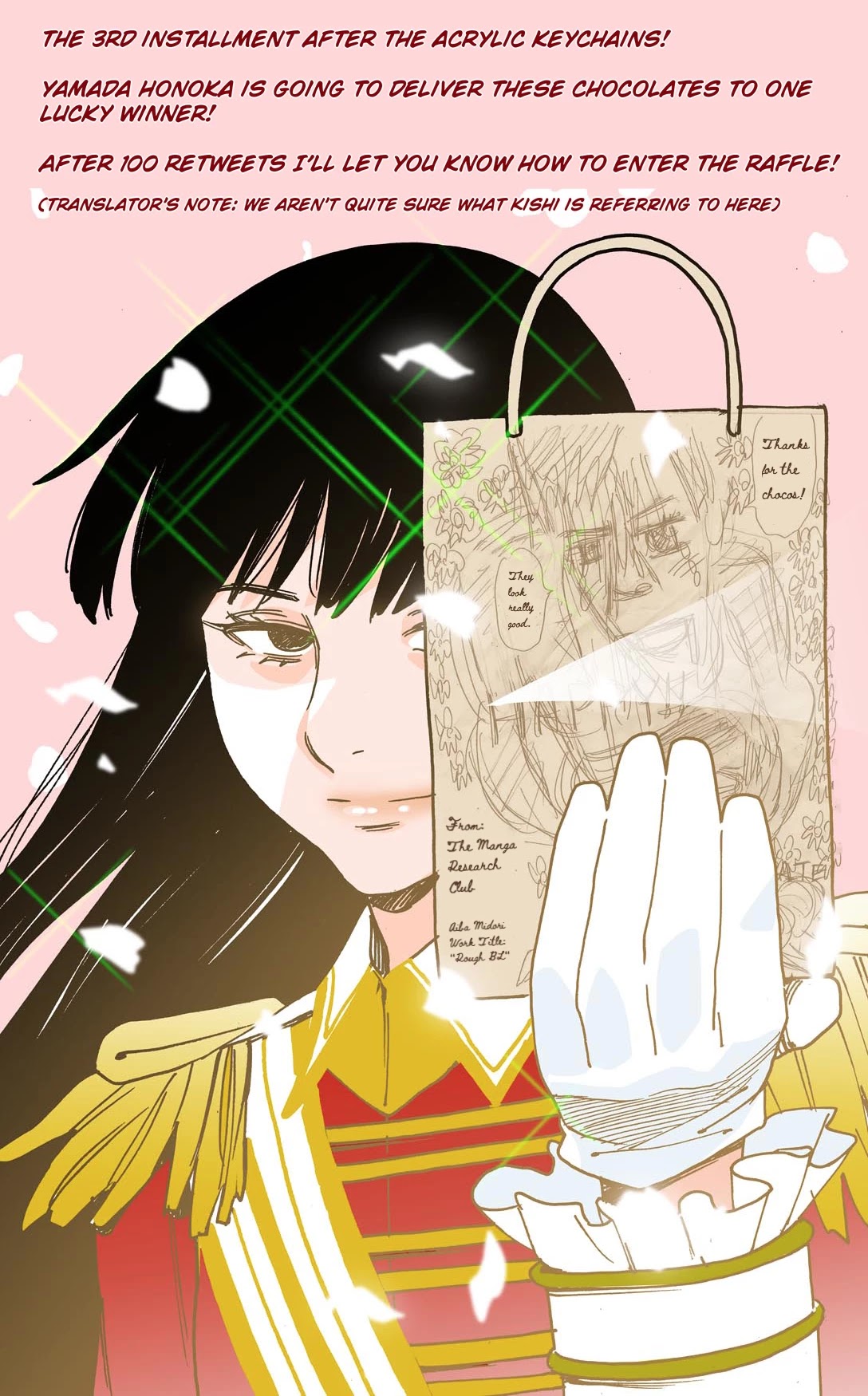 Otome no Teikoku Chapter 229.5 page 28 - Chapter 229.5: Valentine's Day Twitter Story