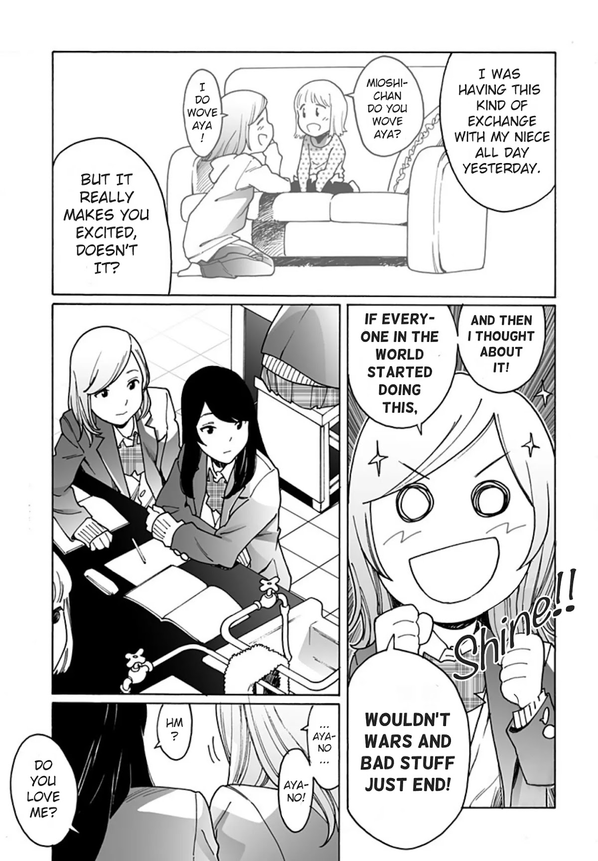 Otome no Teikoku Chapter 229 page 3 - Chapter 229: Love you love you love youuu