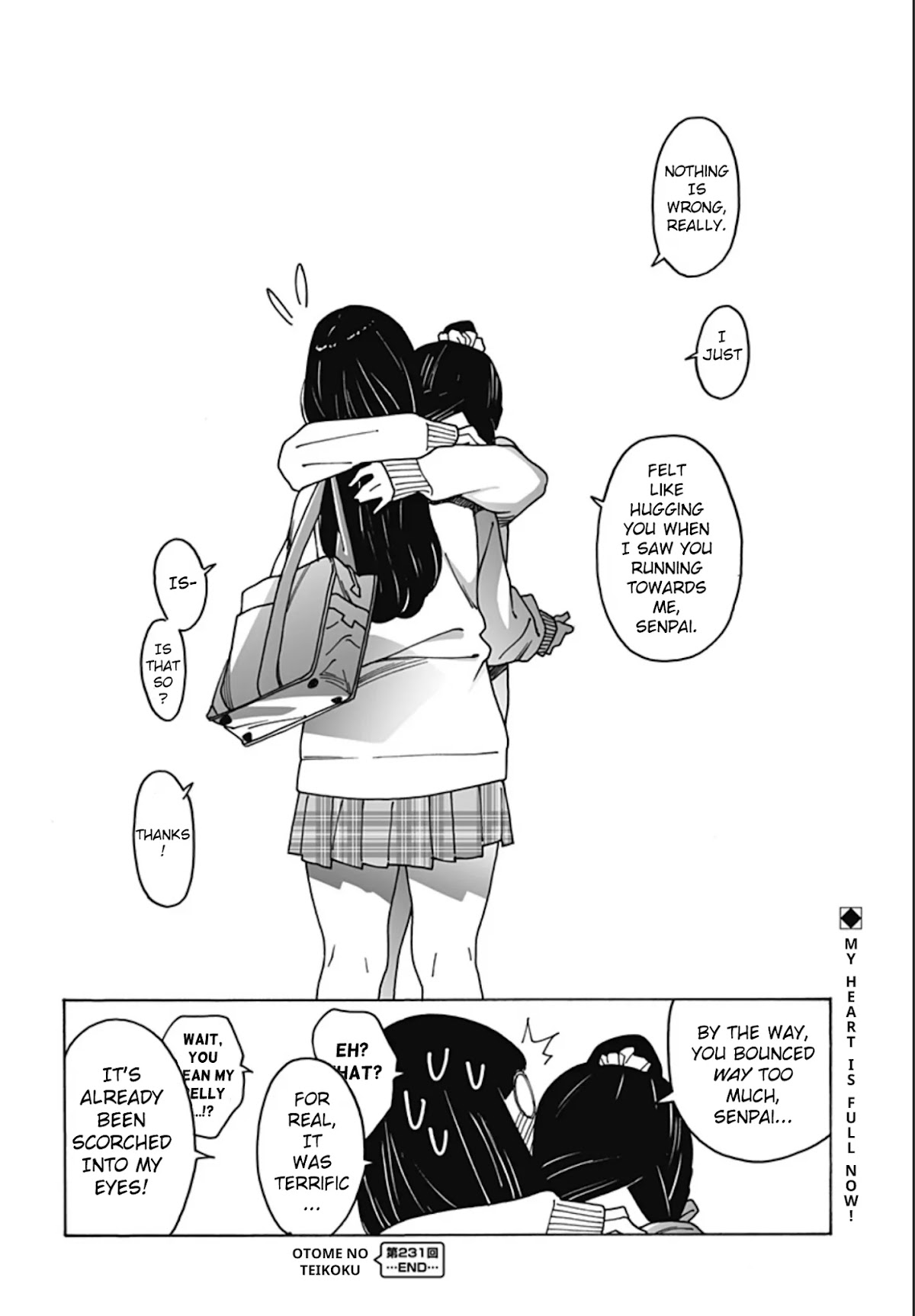 Otome no Teikoku Chapter 231 page 12 - Chapter 231: Happiness arrives in 10 seconds
