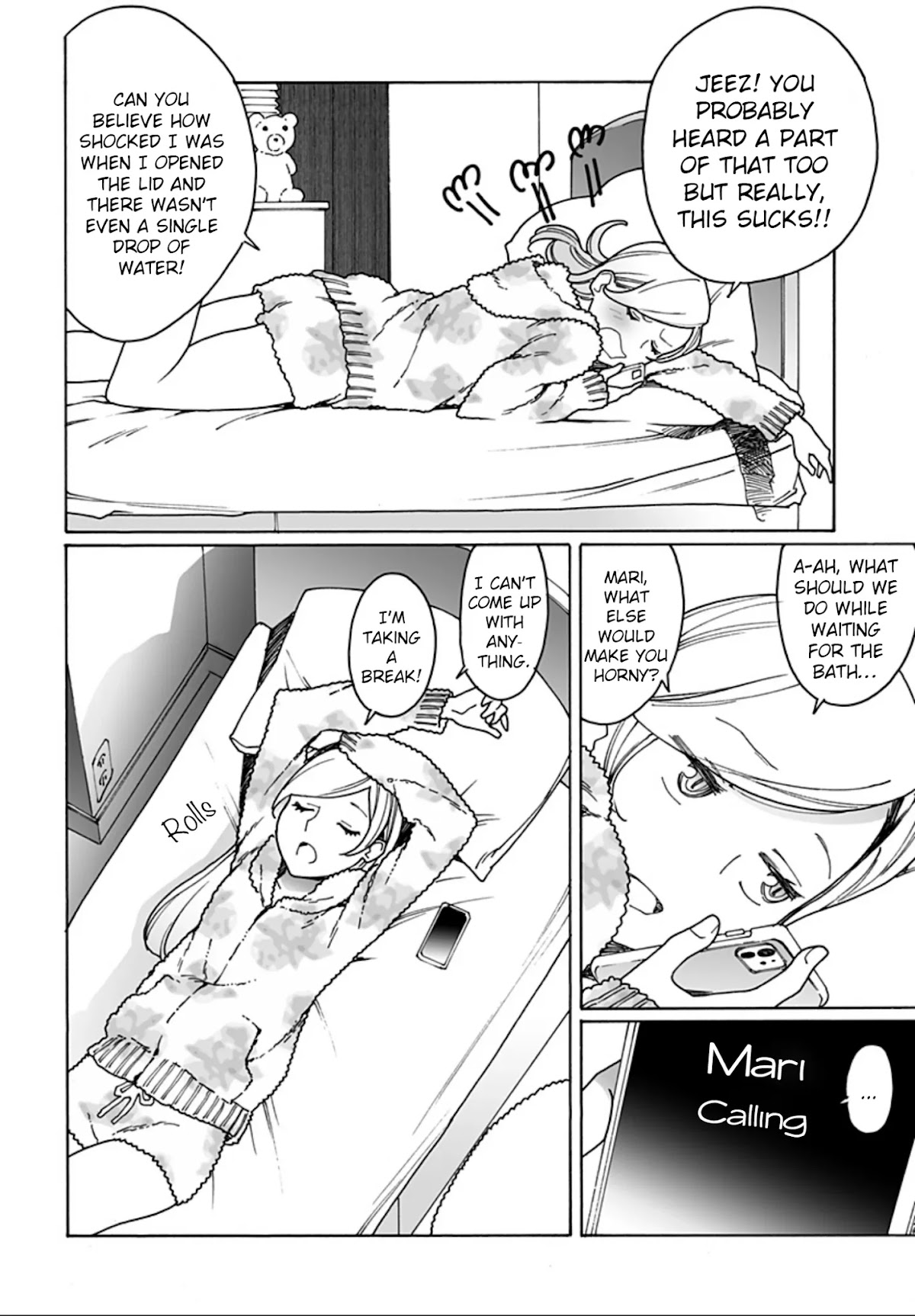 Otome no Teikoku Chapter 234 page 12 - Chapter 234: Secret call