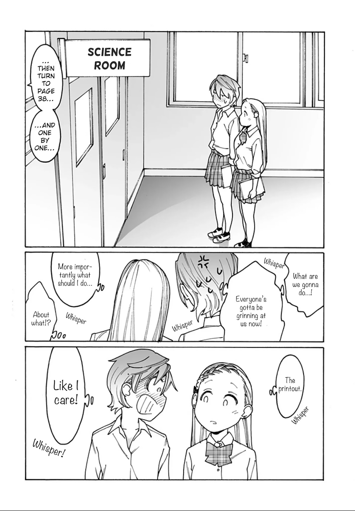 Otome no Teikoku Chapter 237 page 10 - Chapter 237: In the Vacant Classroom / Blowing a Kiss as Thanks