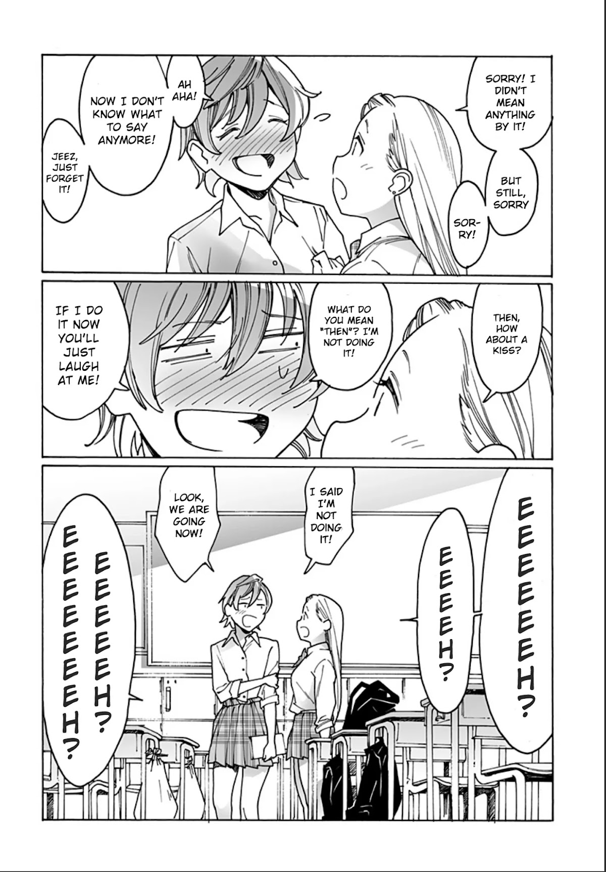 Otome no Teikoku Chapter 237 page 6 - Chapter 237: In the Vacant Classroom / Blowing a Kiss as Thanks