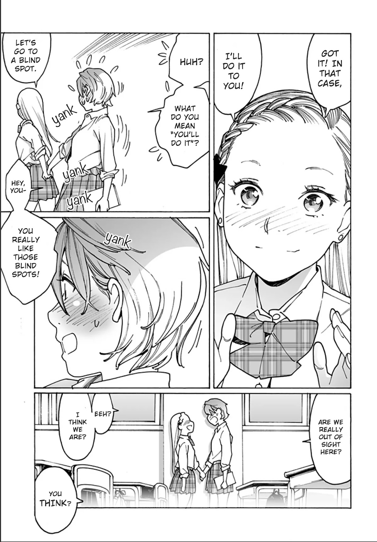 Otome no Teikoku Chapter 237 page 7 - Chapter 237: In the Vacant Classroom / Blowing a Kiss as Thanks