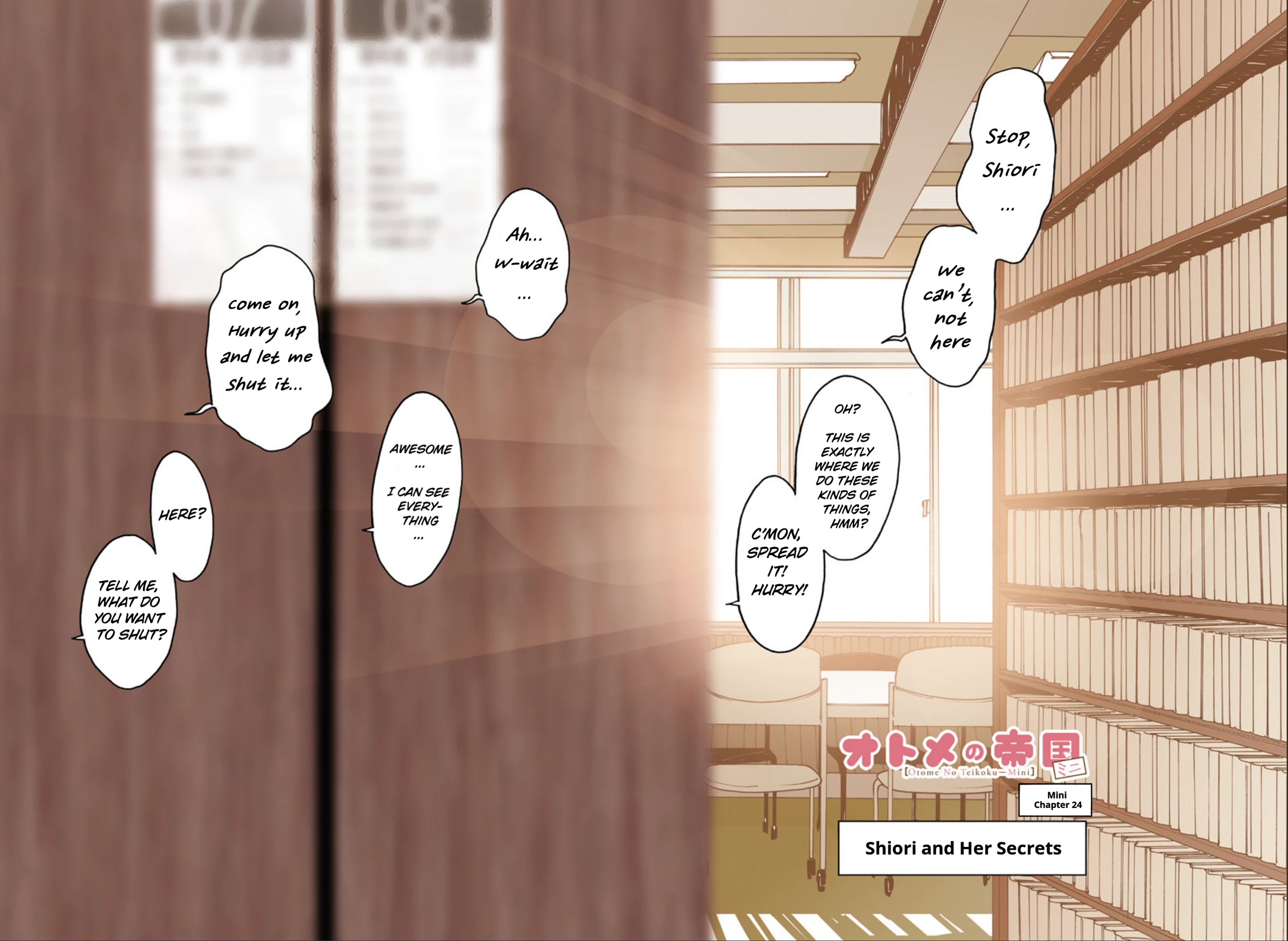 Otome no Teikoku Chapter 261.2 page 1 - Chapter 261.2: Mini chapter 24