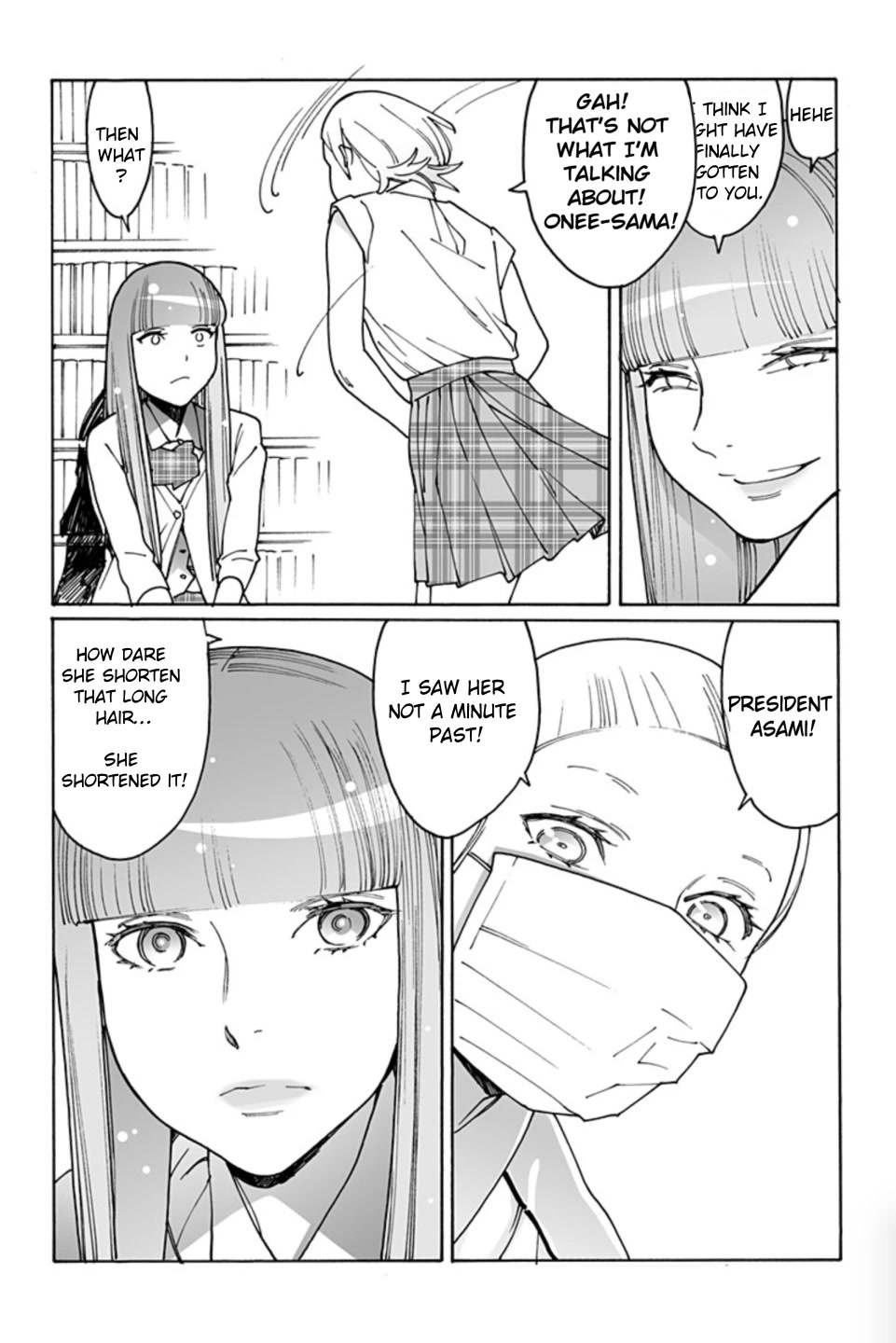 Otome no Teikoku Chapter 262 page 14 - Chapter 262: That Gorgeous Hair
