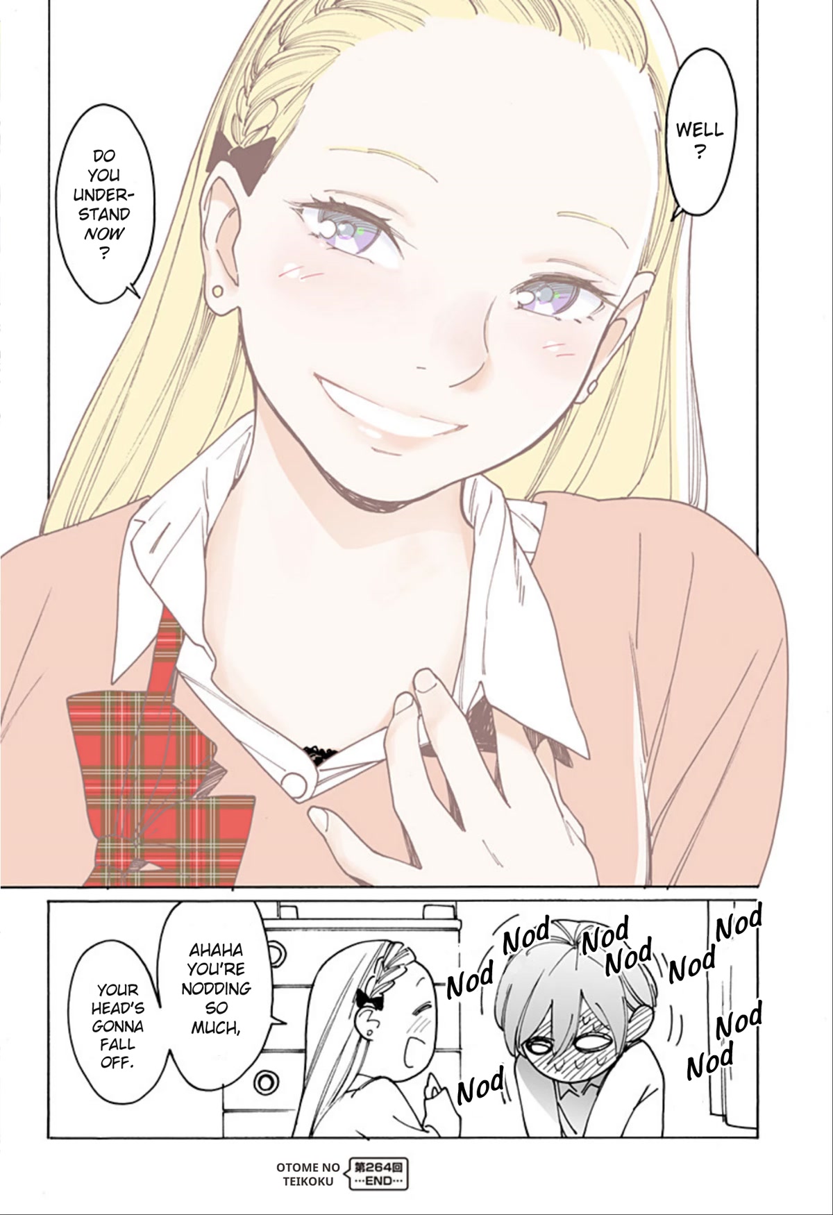 Otome no Teikoku Chapter 264 page 8 - Chapter 264: The thing about your cleavage