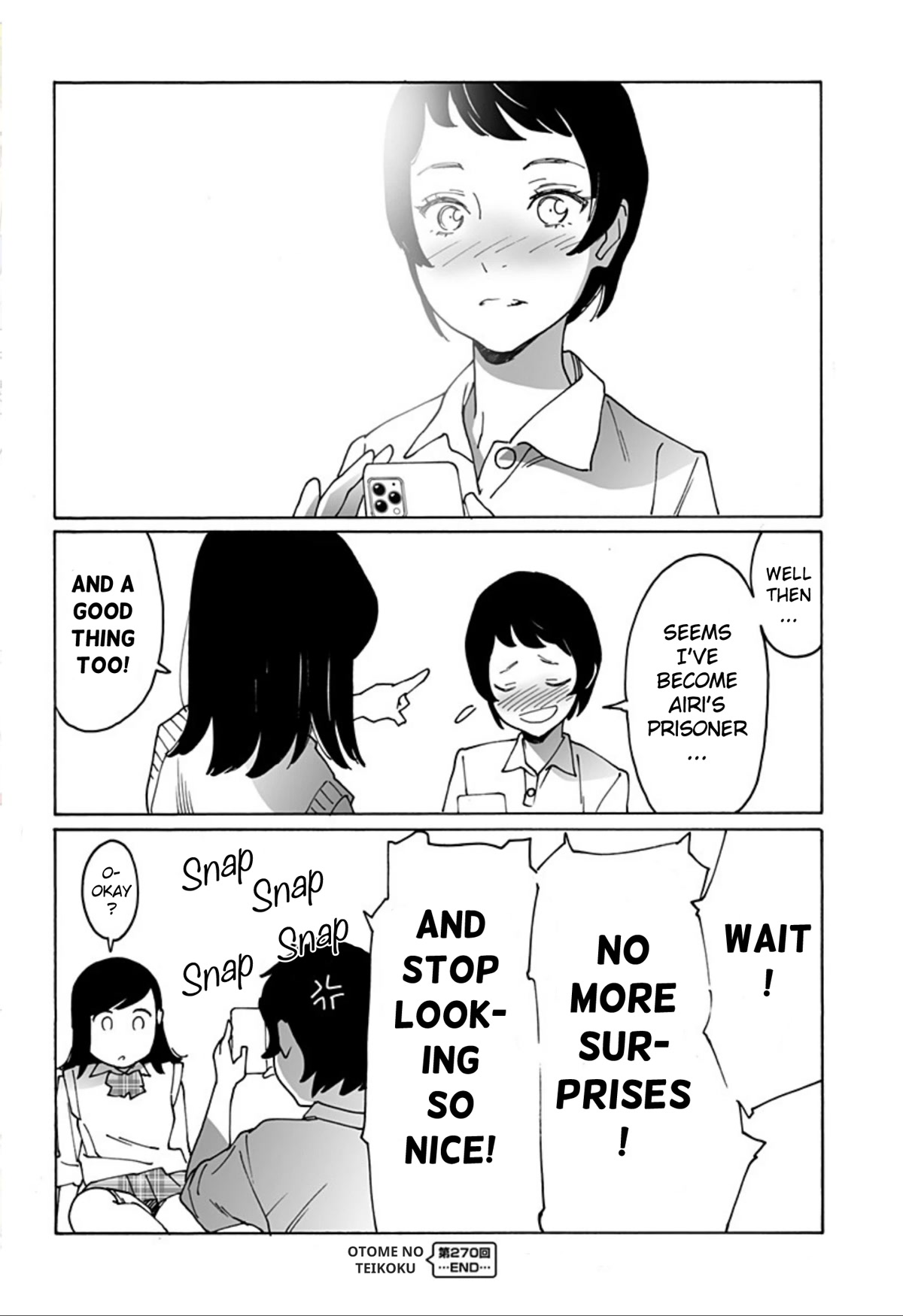 Otome no Teikoku Chapter 270 page 11 - Chapter 270: 10,000 Points for Me