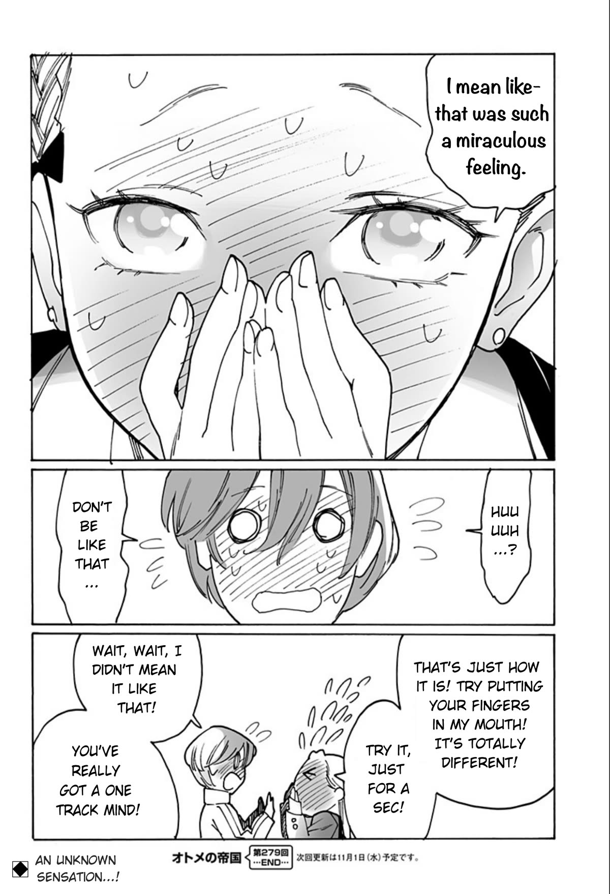 Otome no Teikoku Chapter 279 page 10 - Chapter 279: Seen Off