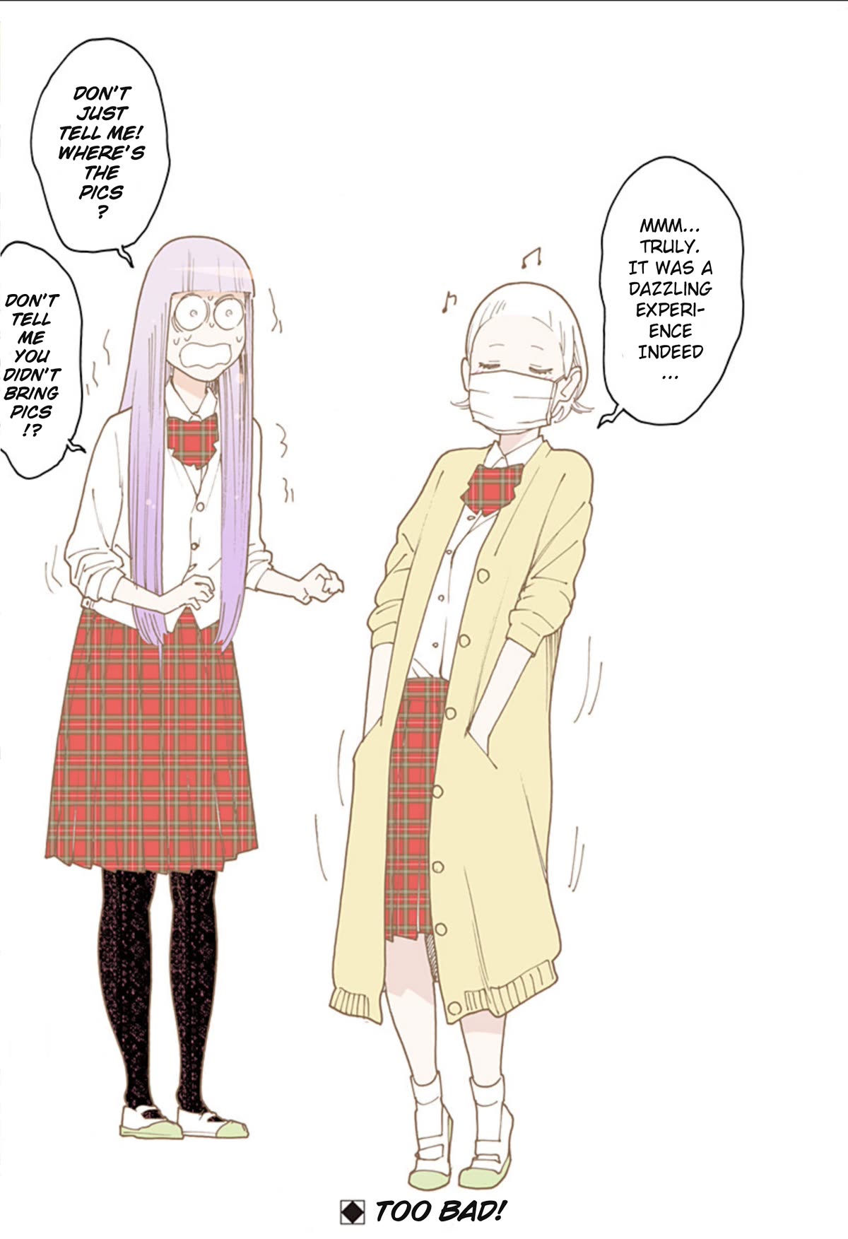 Otome no Teikoku Chapter 283.4 page 4 - Chapter 283.4: Mini chapter 73: Well, thank you very much