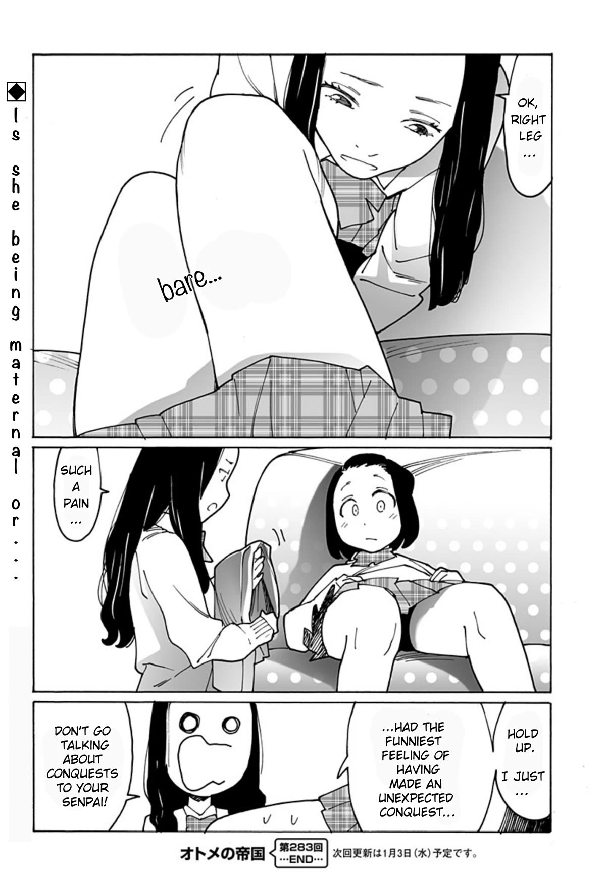 Otome no Teikoku Chapter 283 page 6 - Chapter 283: A Funny Kind of Feeling