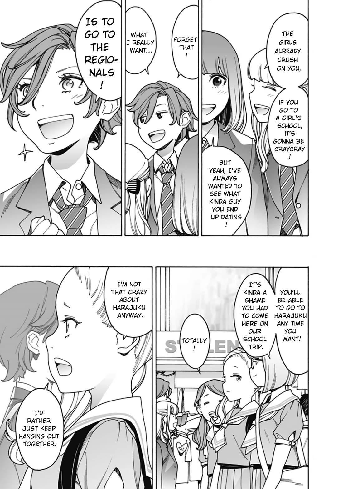 Otome no Teikoku Chapter 287.2 page 5 - Chapter 287.2: Special: Ai & Chie