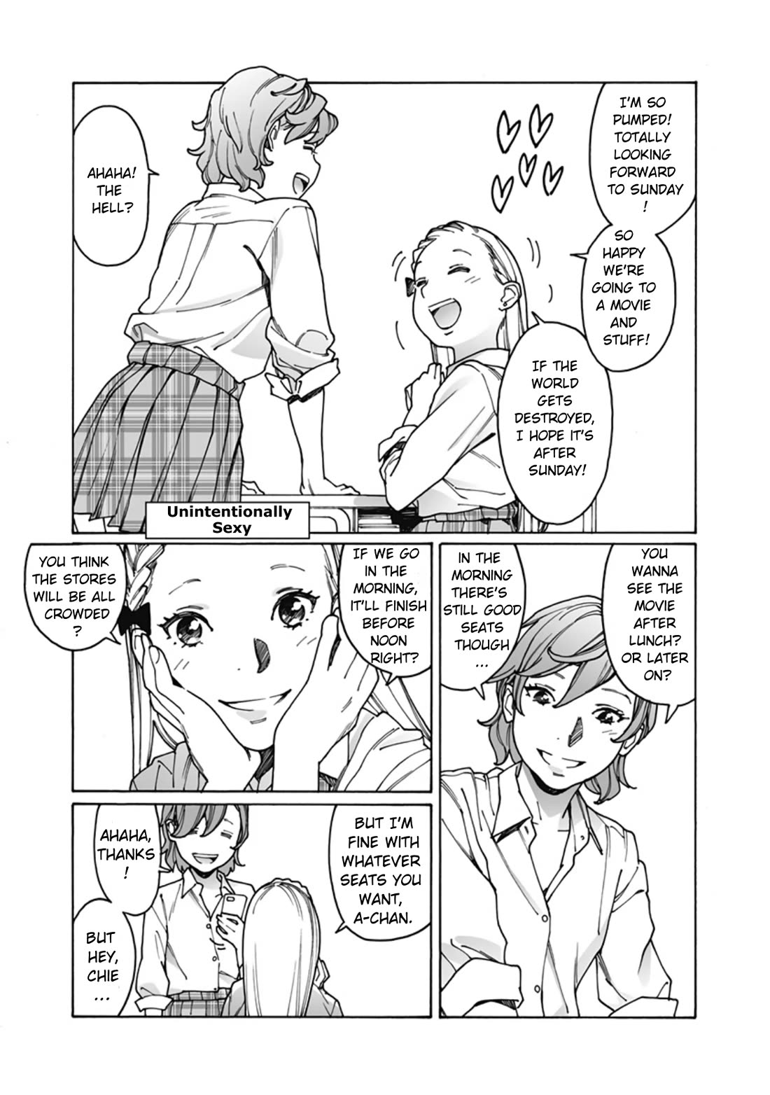 Otome no Teikoku Chapter 287.3 page 3 - Chapter 287.3: Special: Ai & Chie