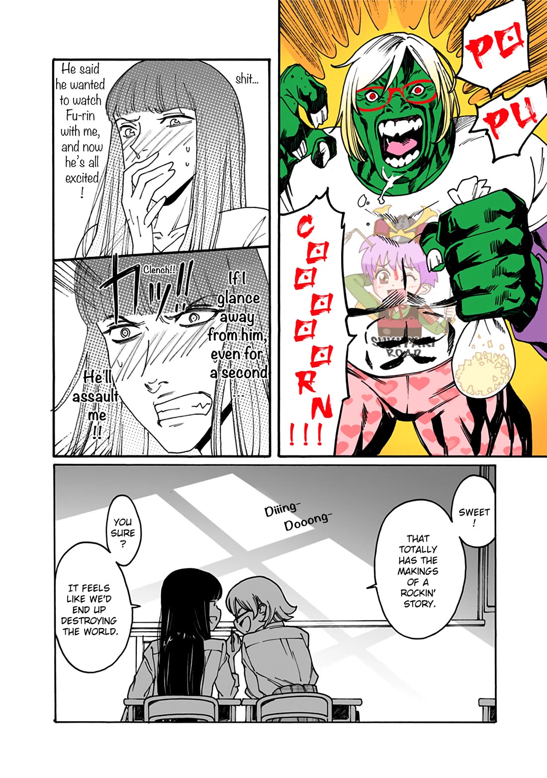 Otome no Teikoku Chapter 287.5 page 10 - Chapter 287.5: Special: Young Honoka & Elisha
