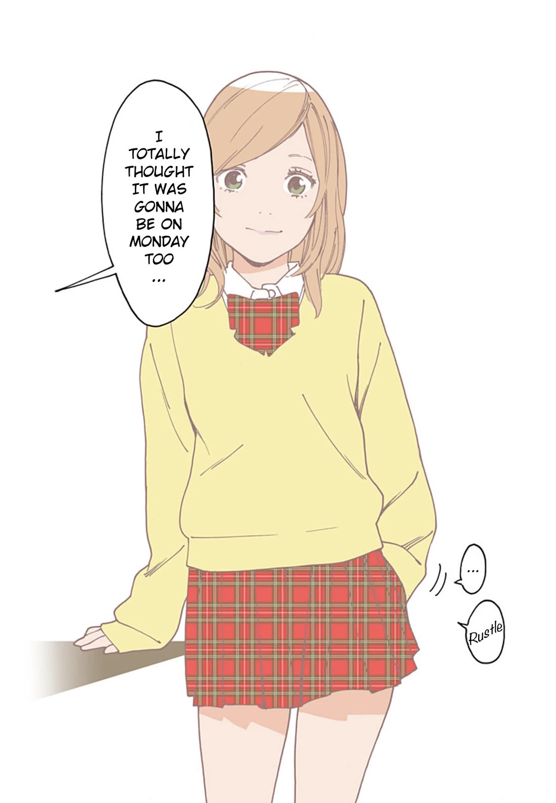 Otome no Teikoku Chapter 291.1 page 2 - Chapter 291.1: Mini chapter 86: Miyoshi Cannot Lie