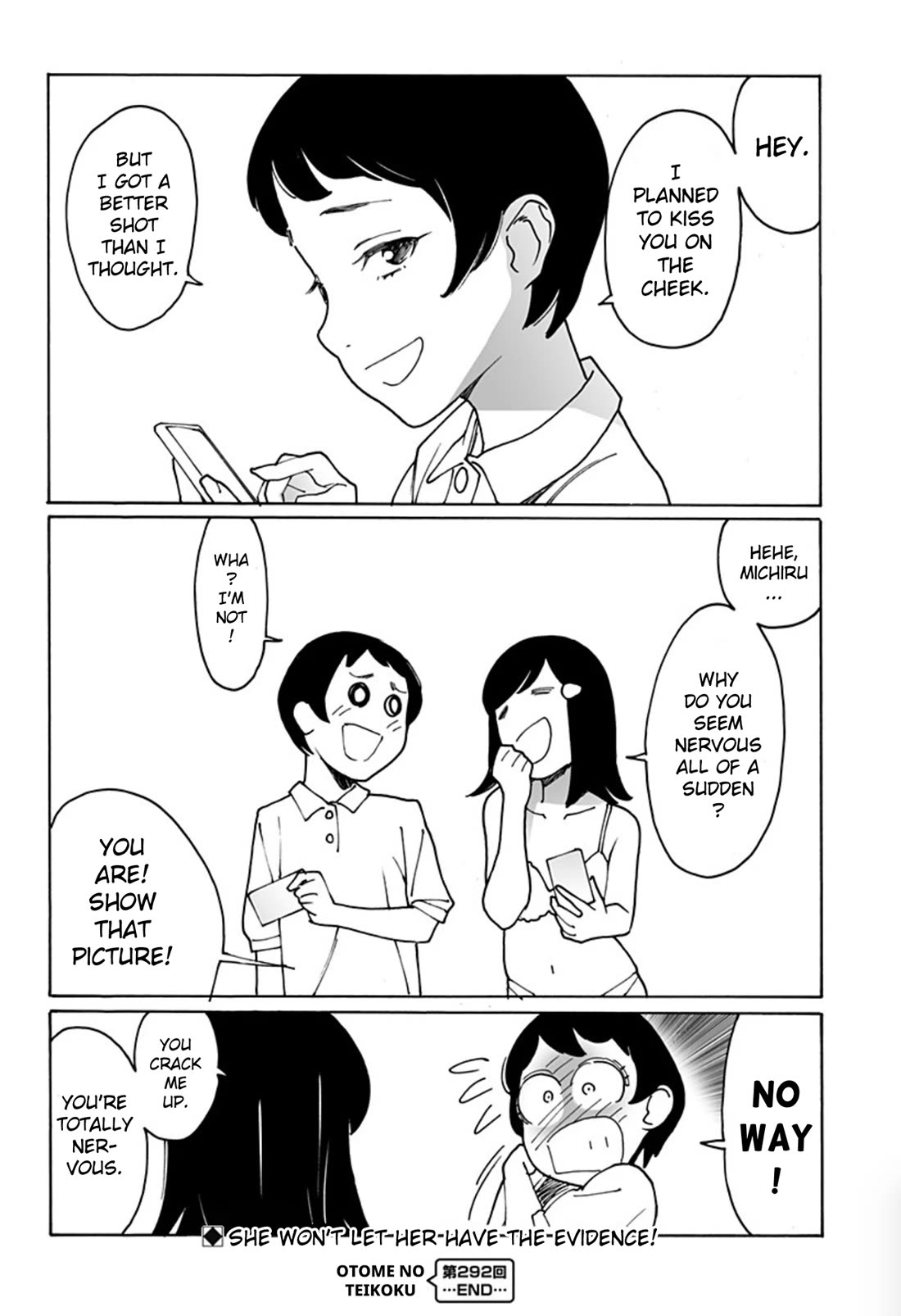 Otome no Teikoku Chapter 292 page 10 - Chapter 292: Rain and Thunder