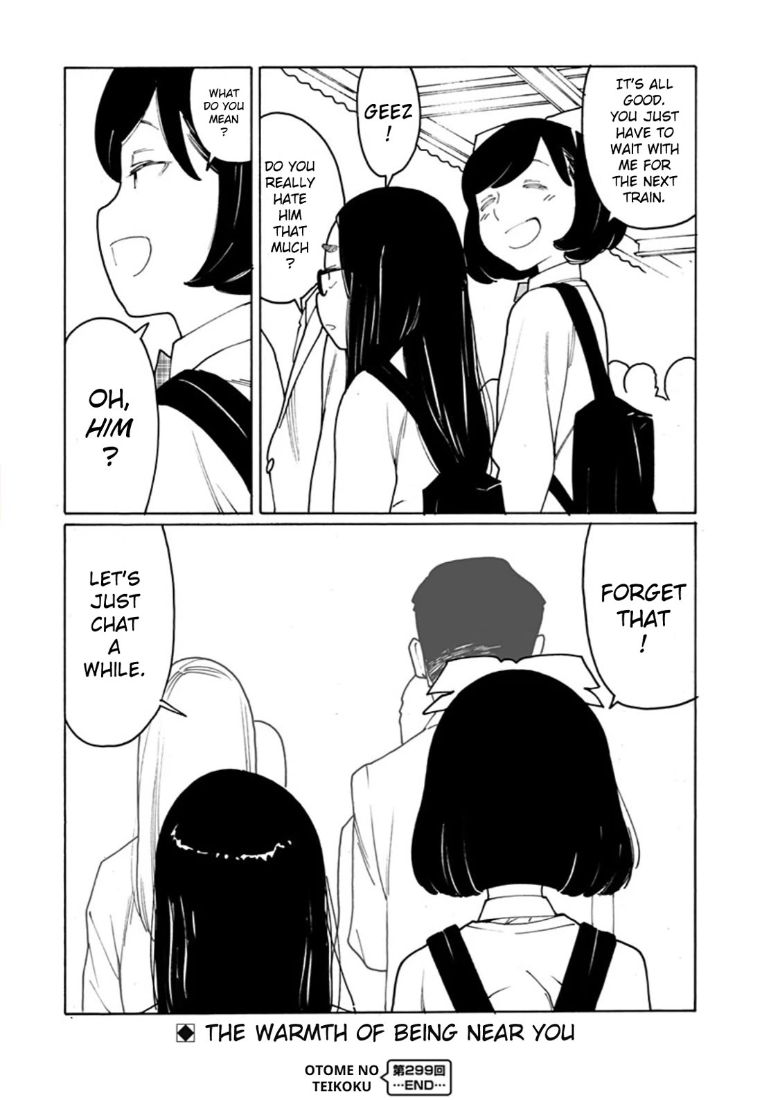 Otome no Teikoku Chapter 299 page 8 - Chapter 299: Hibiki, on the Train Home